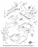 61003235 Door damper / дверца дампера