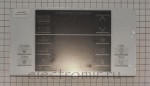 WR55X10951 Dispenser Control LCD / панель диспенсера LCD белая