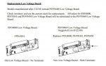 PE970469 Low Voltage Board / плата низковольтная