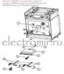 PE050057 Convection Fan / вентилятор плиты в сборе
