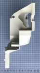 61003688 Bracket, Fountain (wht) / корзина диспенсера