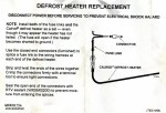 WR51X475 Heater & Bracket Assembly Def / нагреватель дефроста